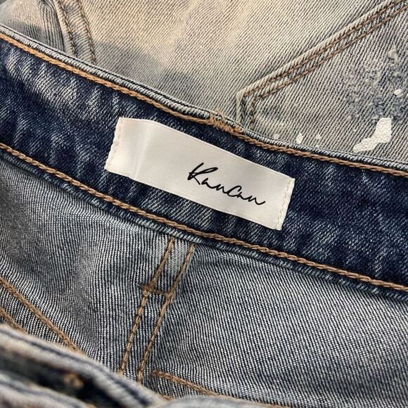 KanCan Distressed Paint Splatter Chloe Boyfriend Jeans Size 3/25 - Picture 3 of 9